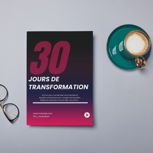 30 jours de transformation - Tableau Motivation - Mentset