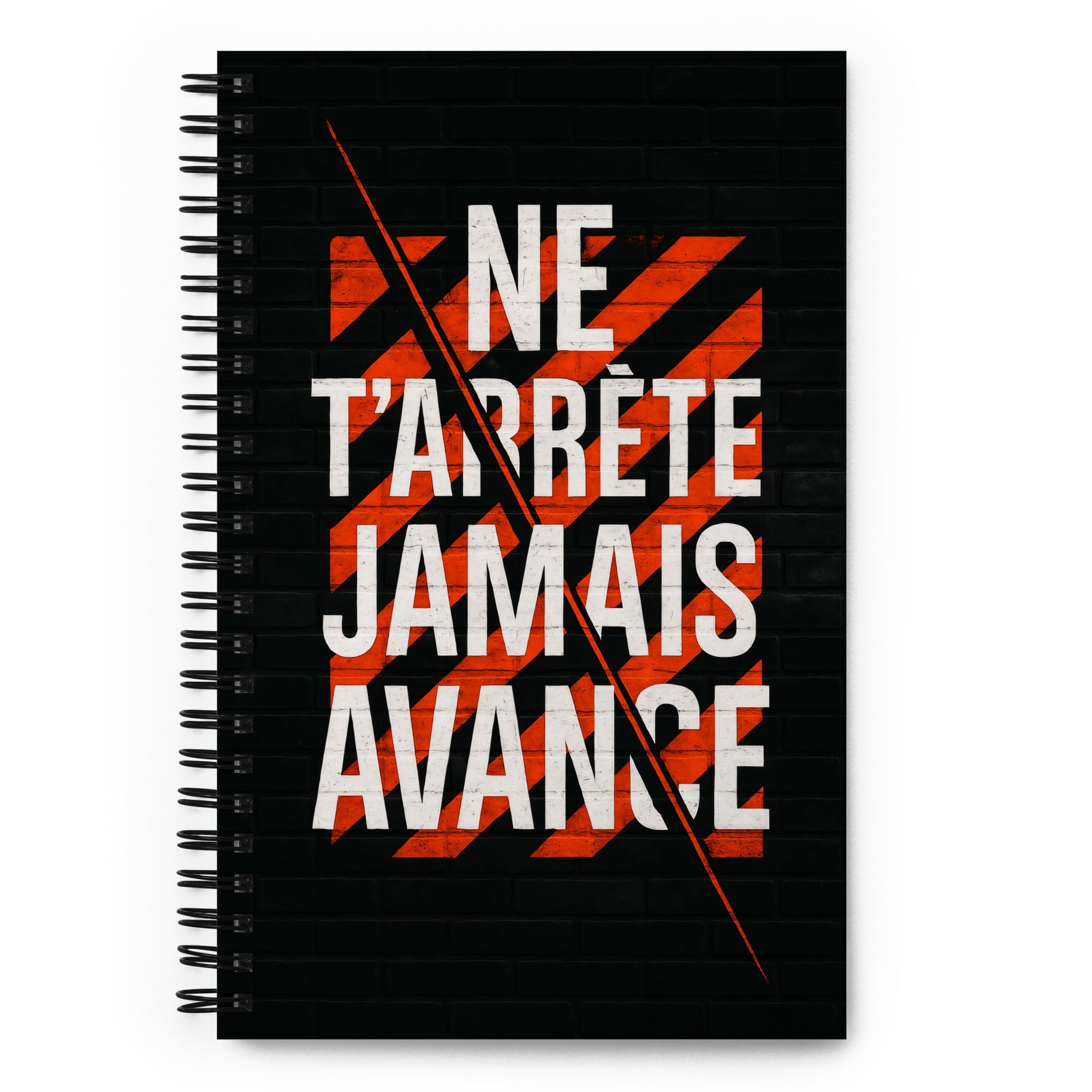 Carnet Motivation – NE T'ARRÊTE JAMAIS – AVANCE - Tableau Motivation - Mentset