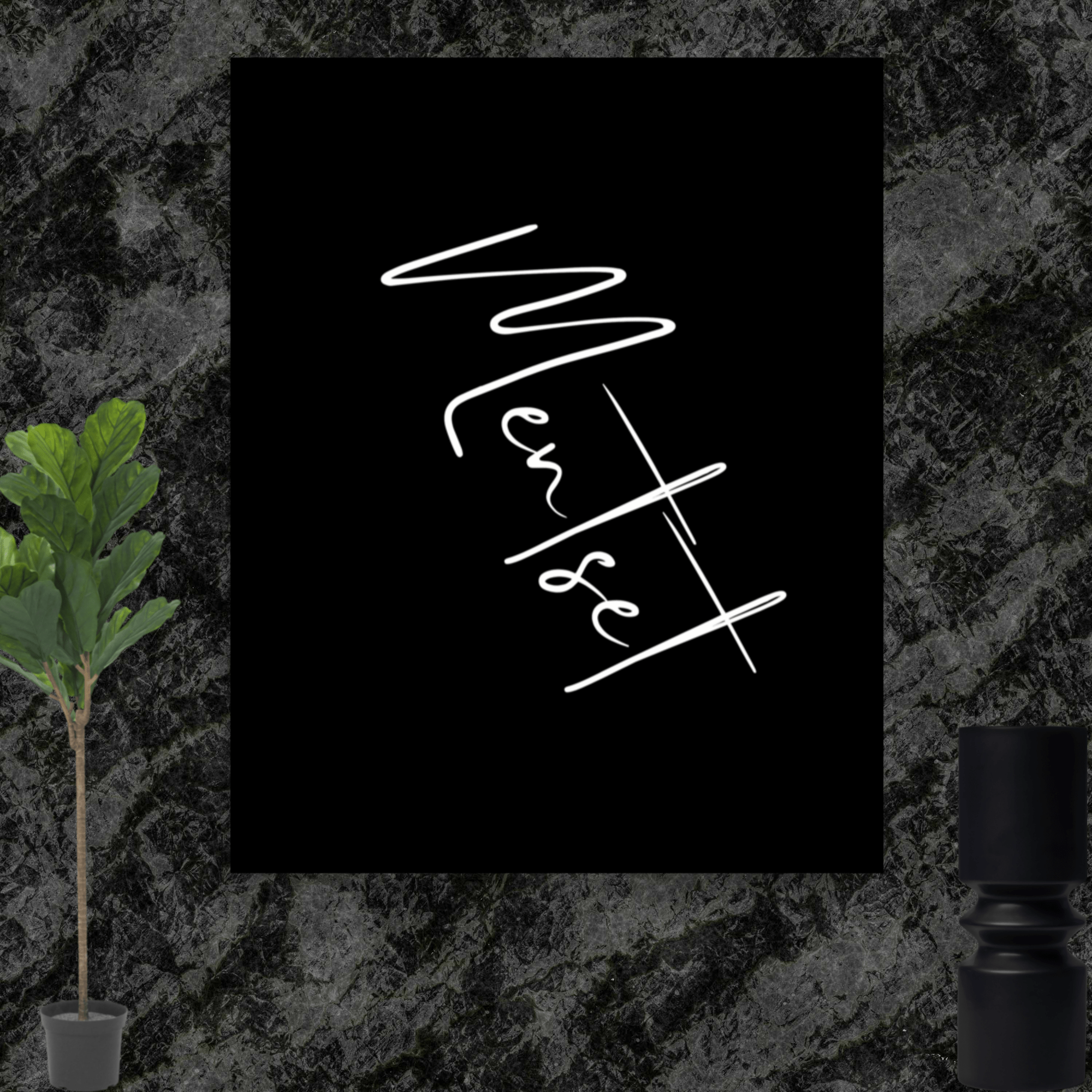 Fiche Produit - Affiche "MENTSET" - Tableau Motivation - Mentset