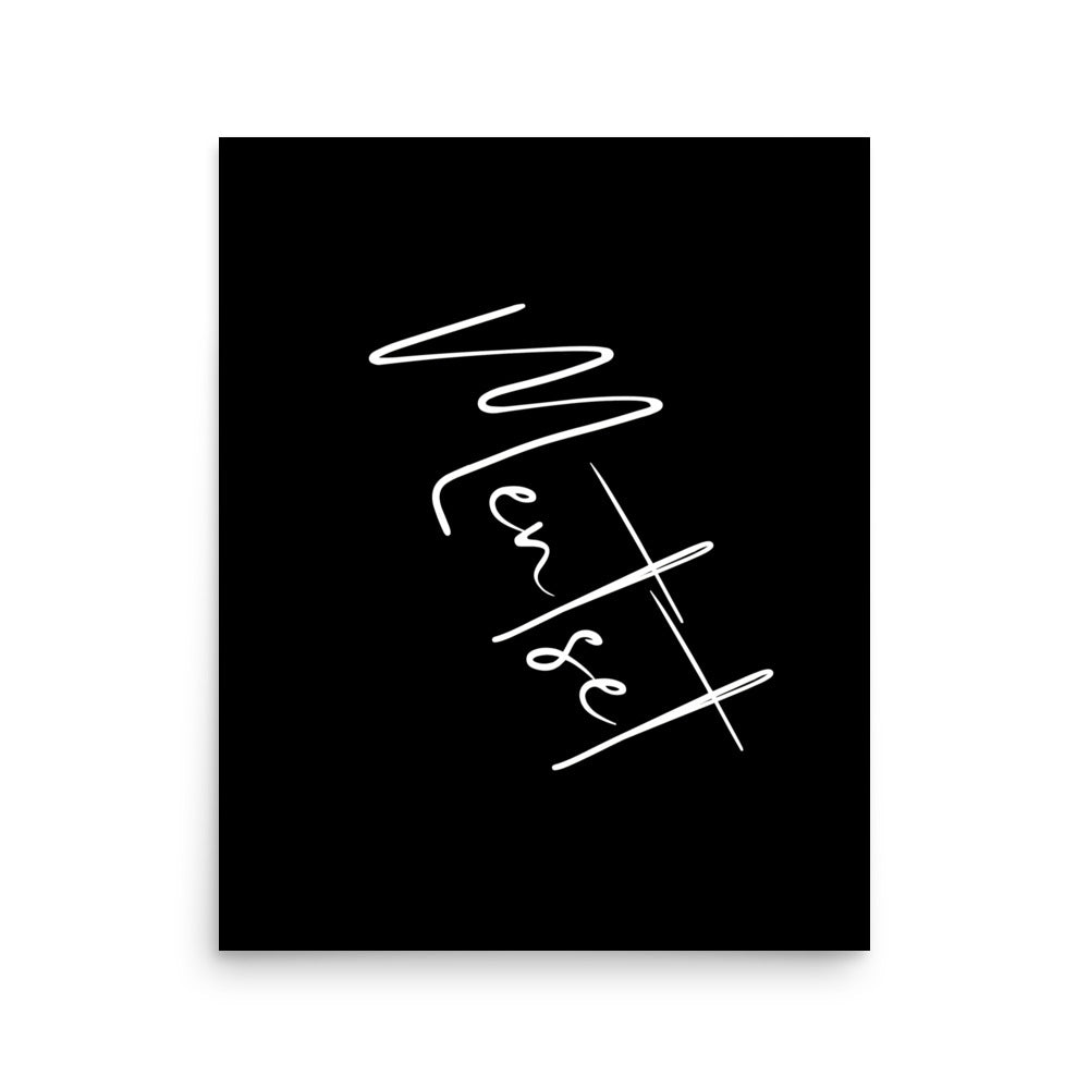 Fiche Produit - Affiche "MENTSET" - Tableau Motivation - Mentset