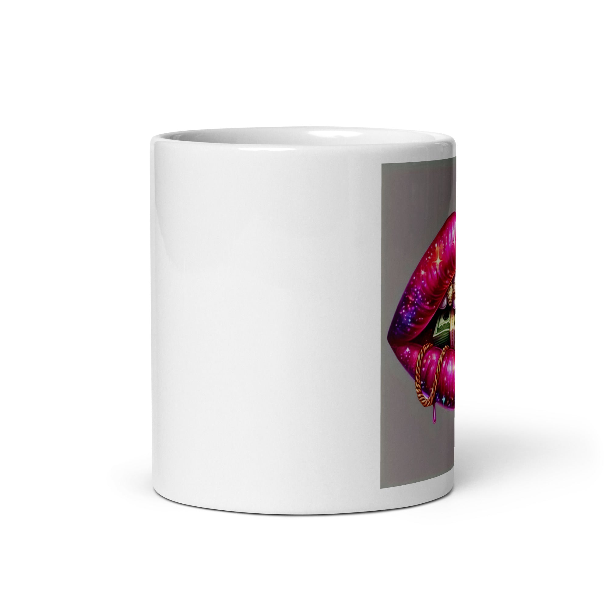 Mug Blanc Brillant - Tableau Motivation - Mentset