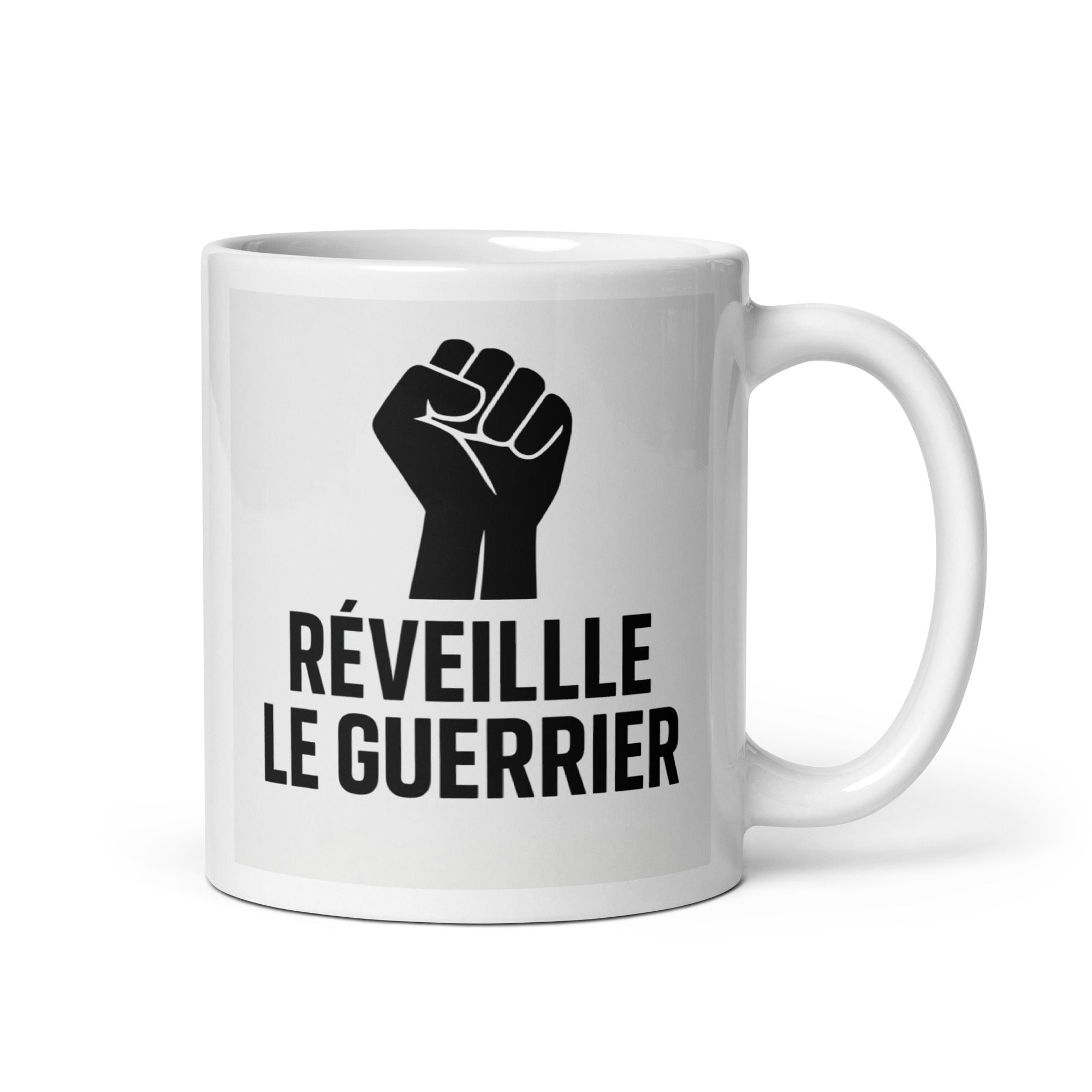 Mug "RÉVEILLE LE GUERRIER" - Tableau Motivation - Mentset