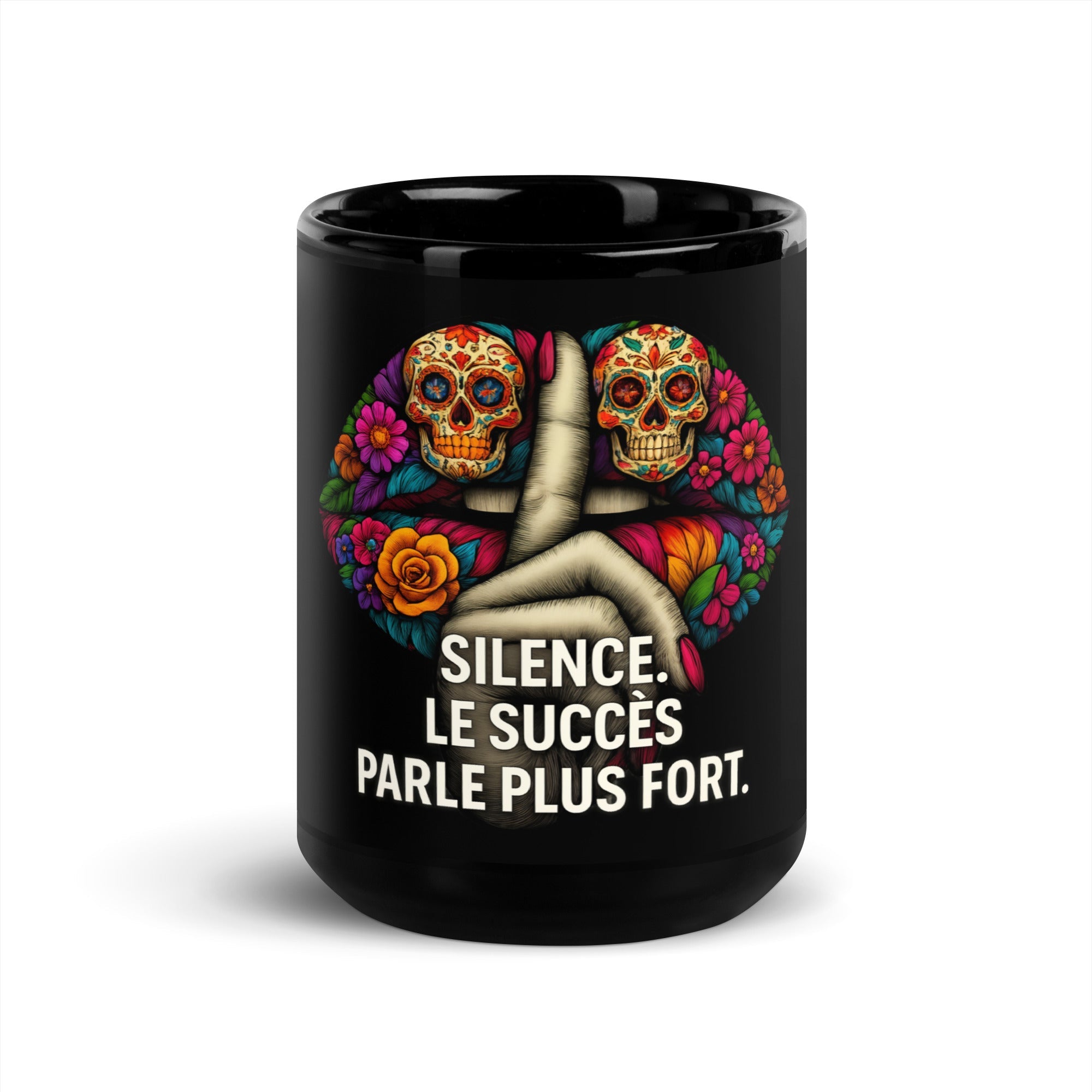 Mug "Silence. Le succès parle plus fort." – Édition Limitée - Tableau Motivation - Mentset
