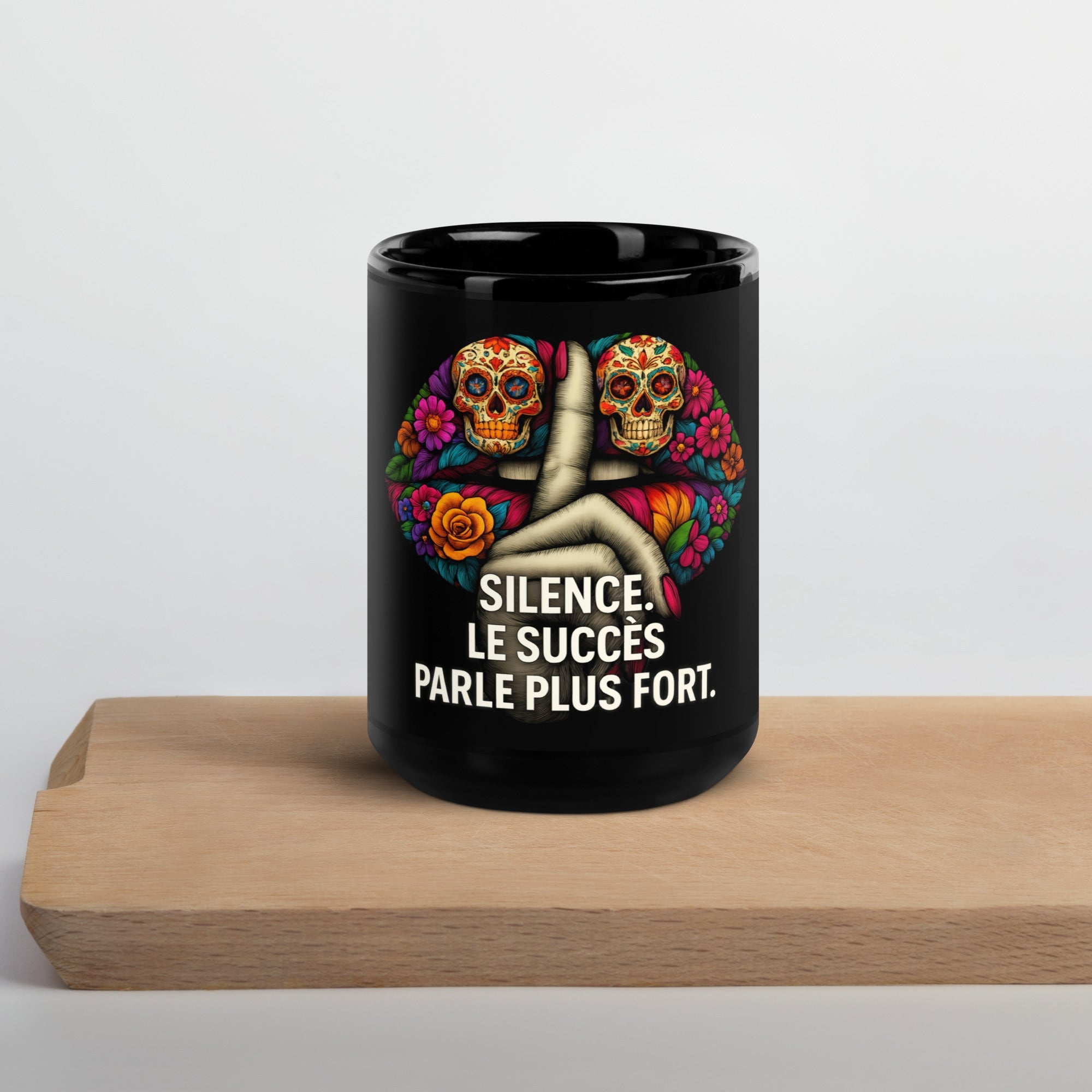 Mug "Silence. Le succès parle plus fort." – Édition Limitée - Tableau Motivation - Mentset