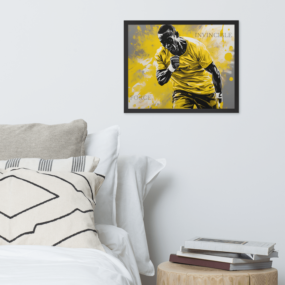 Tableau Motivationnel "Force & Invincible - Tableau Motivation - Mentset