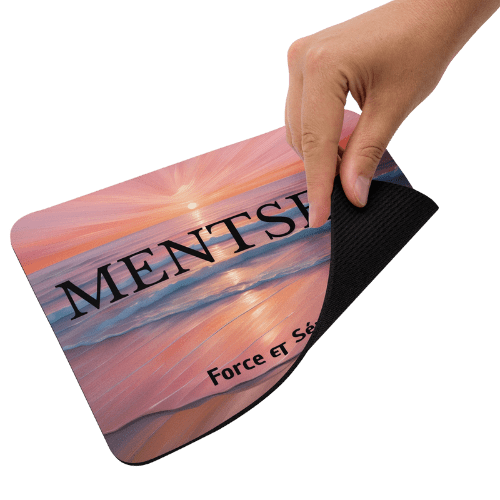 Tapis de Souris Force & Sérénité - Tableau Motivation - Mentset