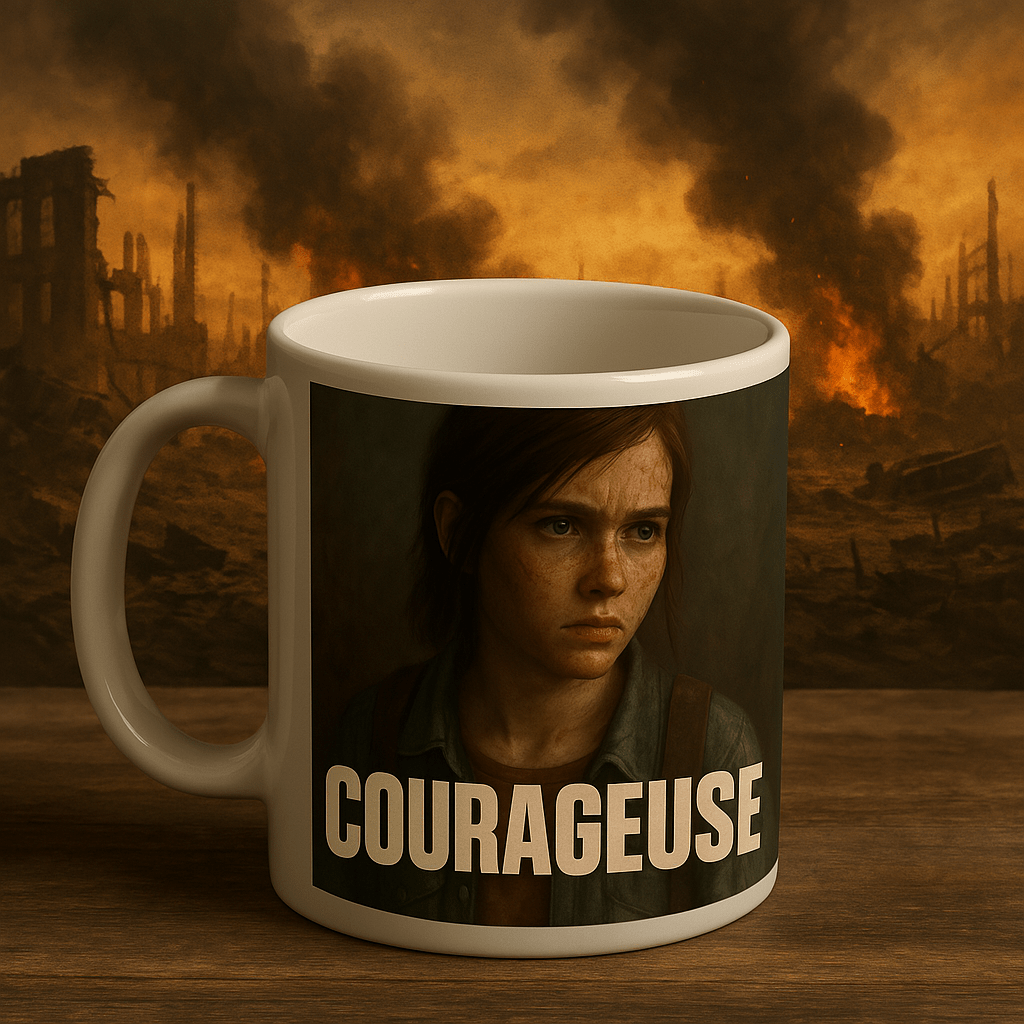 Tasse "COURAGEUSE" – Ellie (Édition spéciale) - Tableau Motivation - Mentset