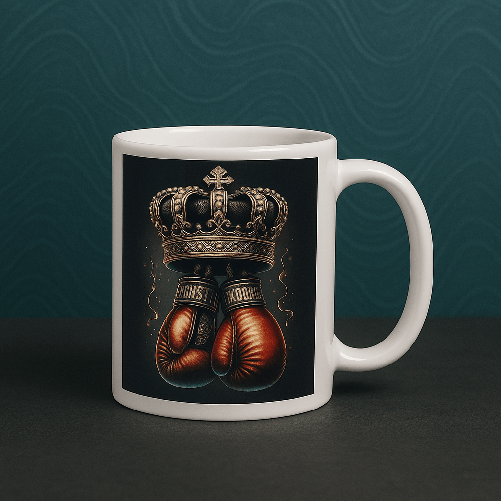 Tasse "Roi du Ring" – Force & Royauté à chaque gorgée - Tableau Motivation - Mentset