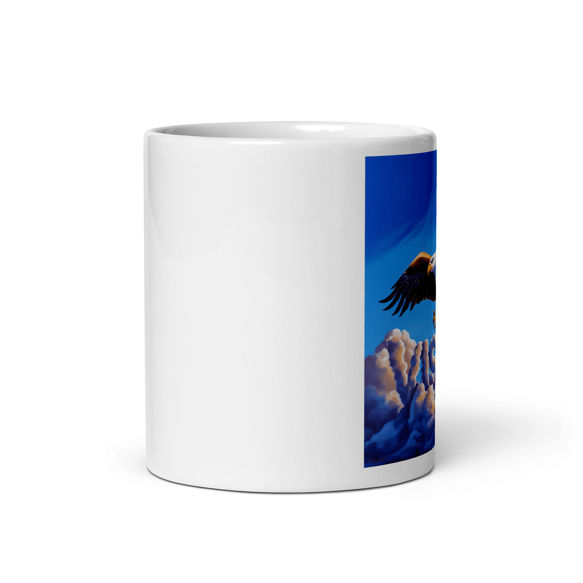 Tasse VISION | Aigle Puissant - Tableau Motivation - Mentset