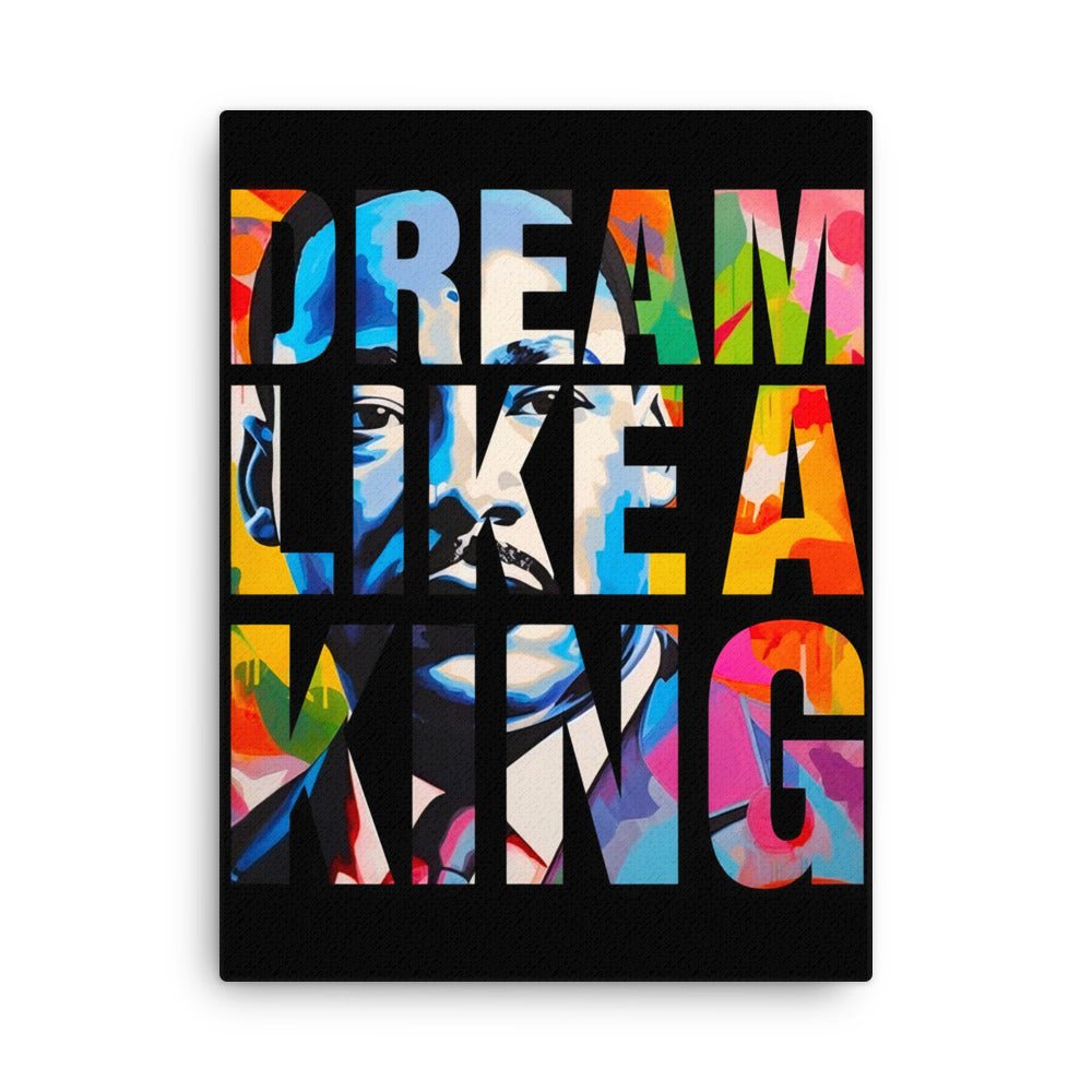 Toile Motivationnelle - "Rêve comme un roi - Tableau Motivation - Mentset