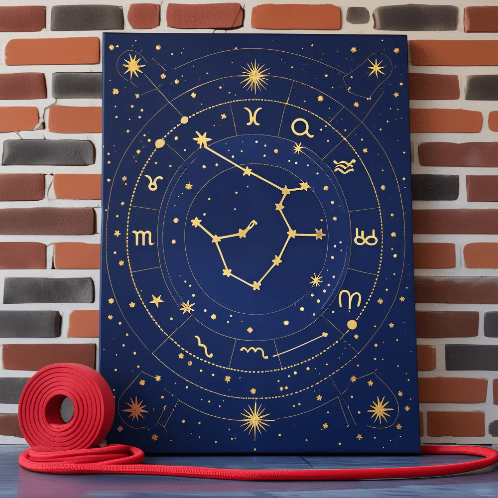 Toiles constellation du zodiaque - Mentset