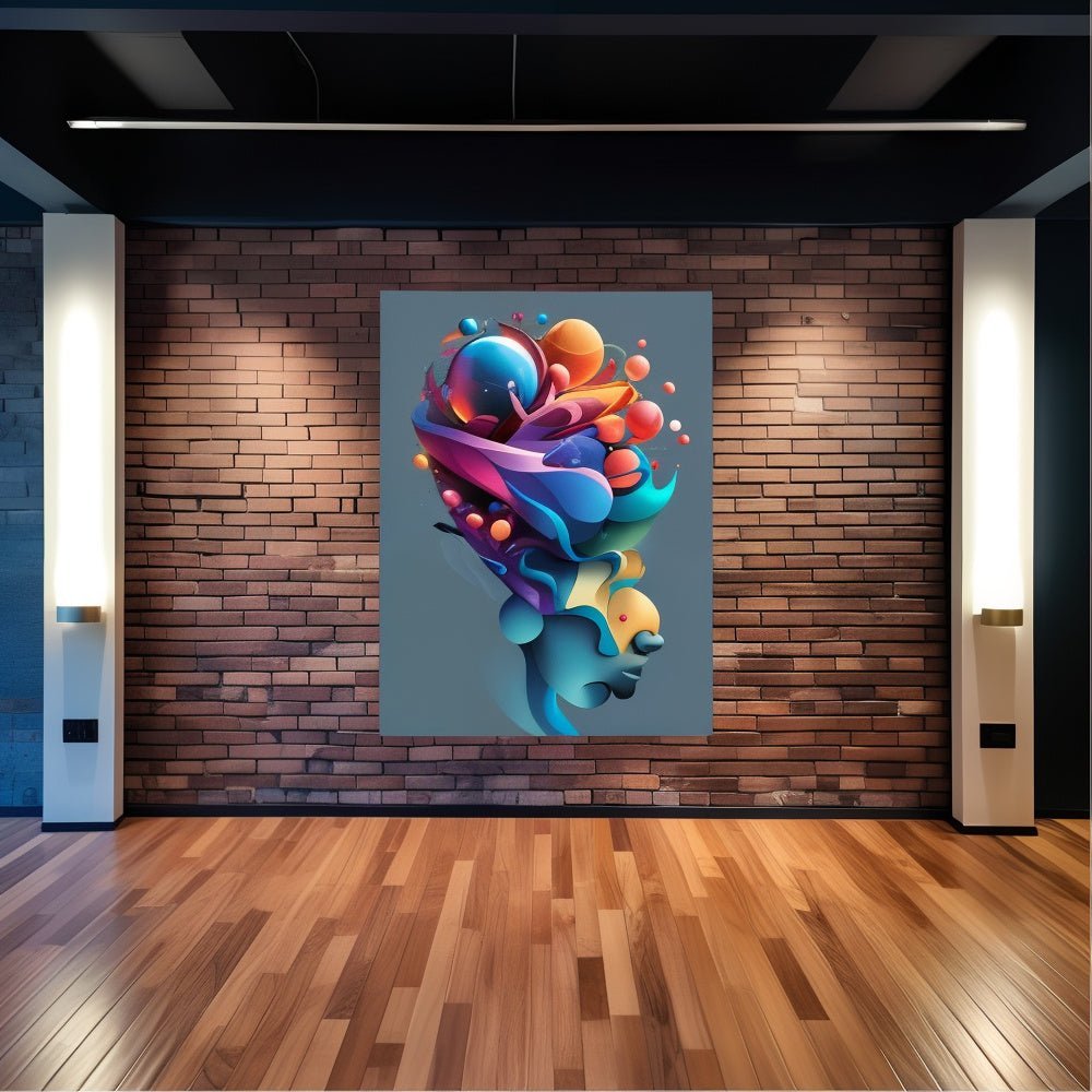 Affiche “Explosion Mentale” - Tableau Motivation - Mentset