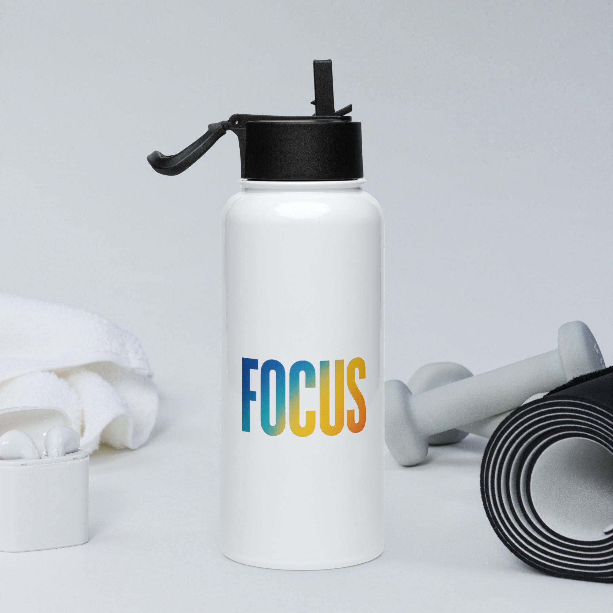 Gourde "FOCUS" – 950 ml - Tableau Motivation - Mentset