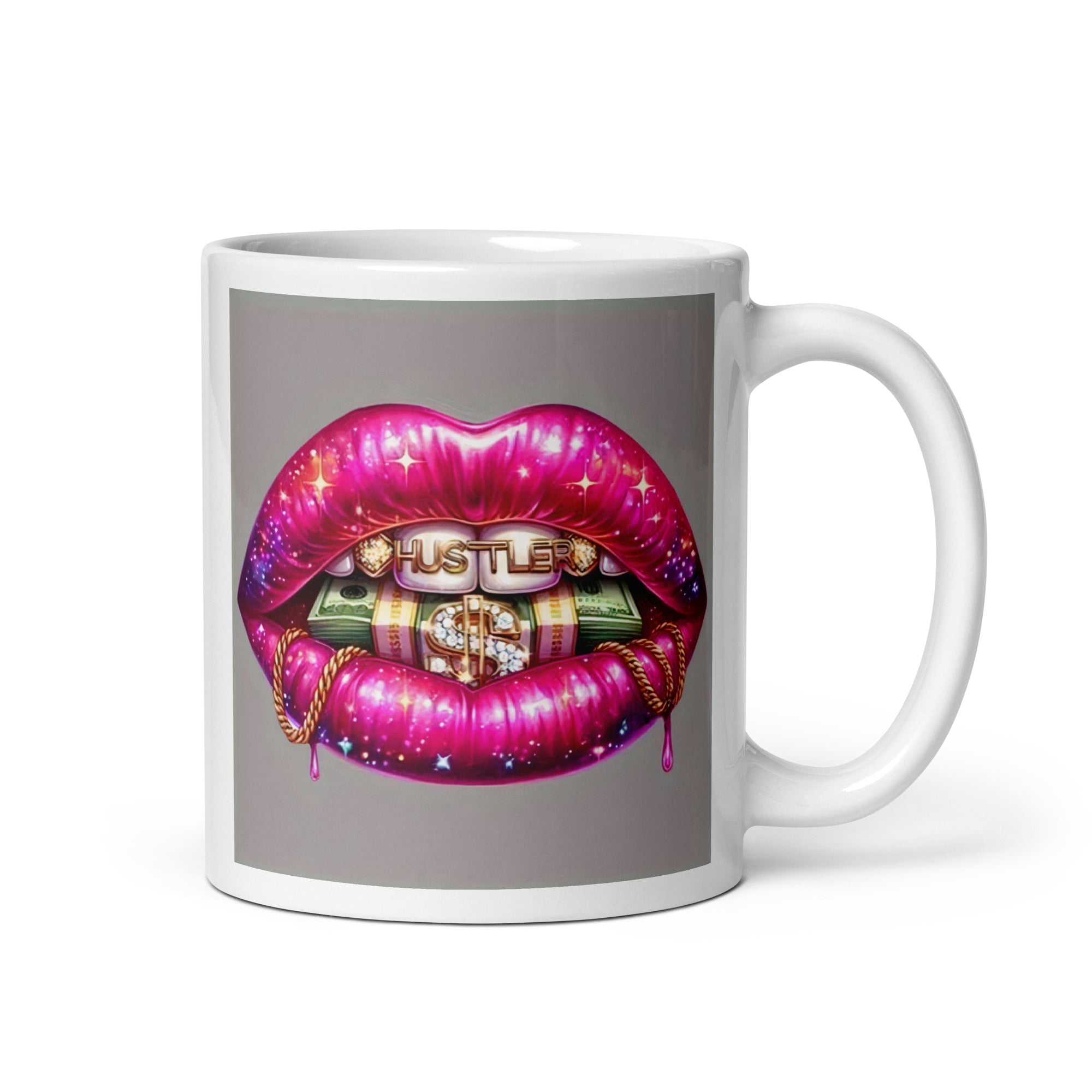 Mug Blanc Brillant - Tableau Motivation - Mentset