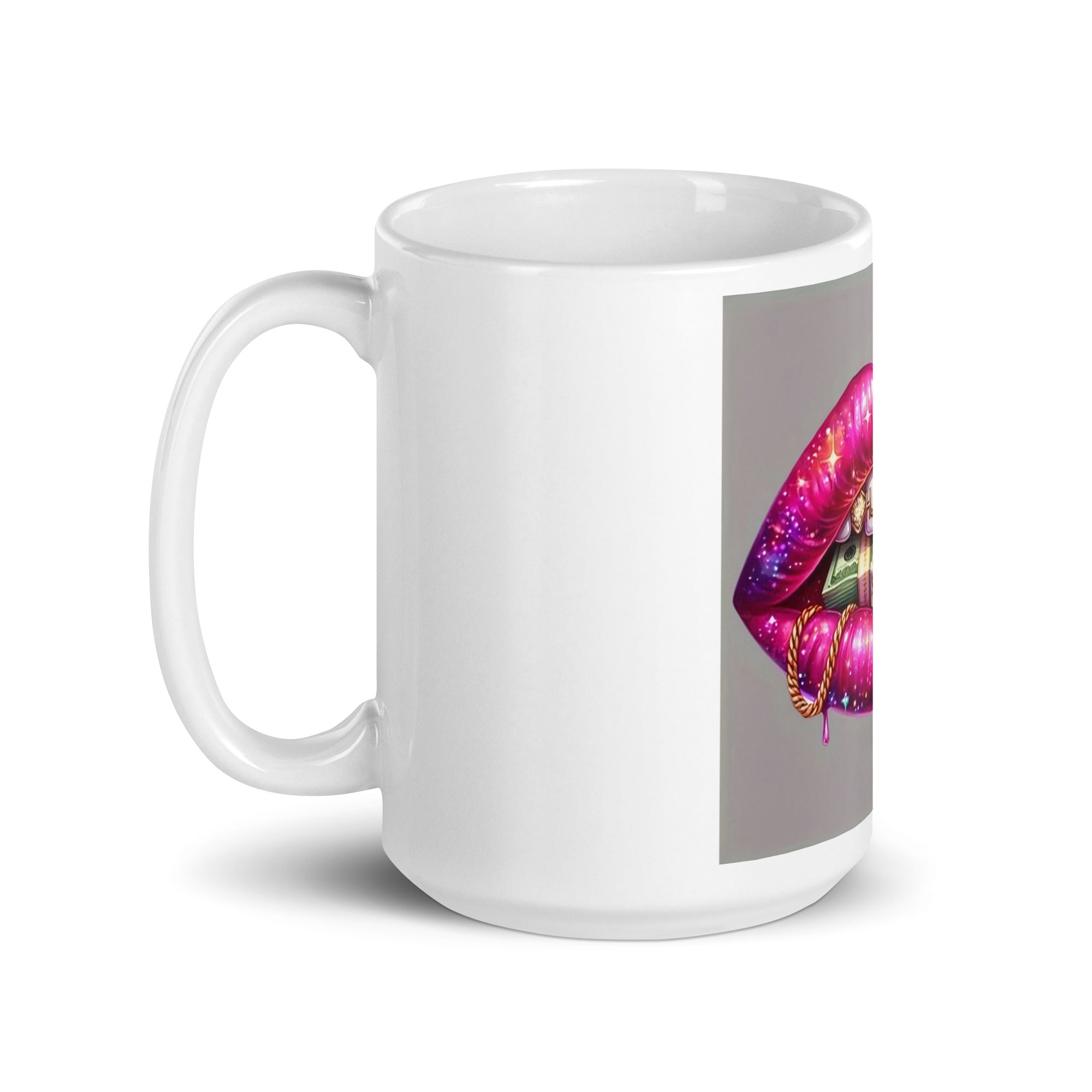 Mug Blanc Brillant - Tableau Motivation - Mentset