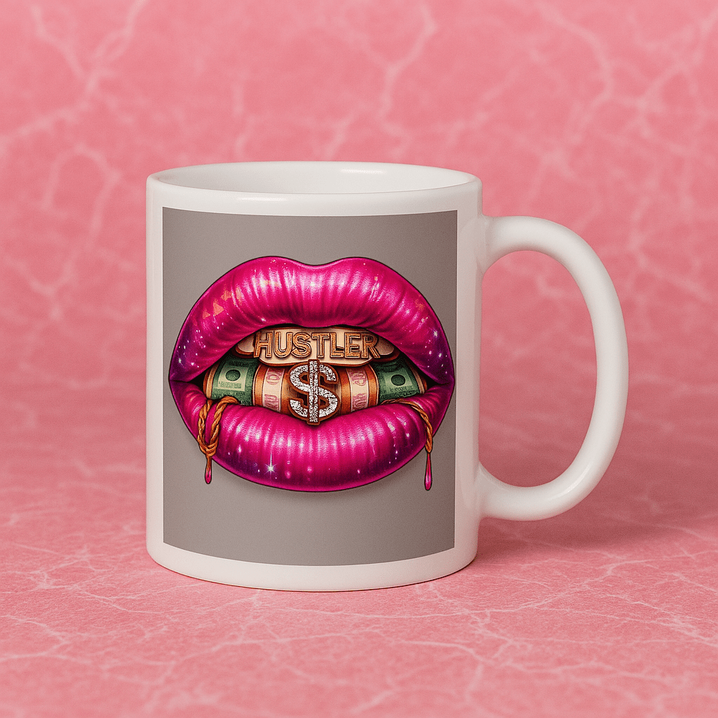 Mug Blanc Brillant - Tableau Motivation - Mentset