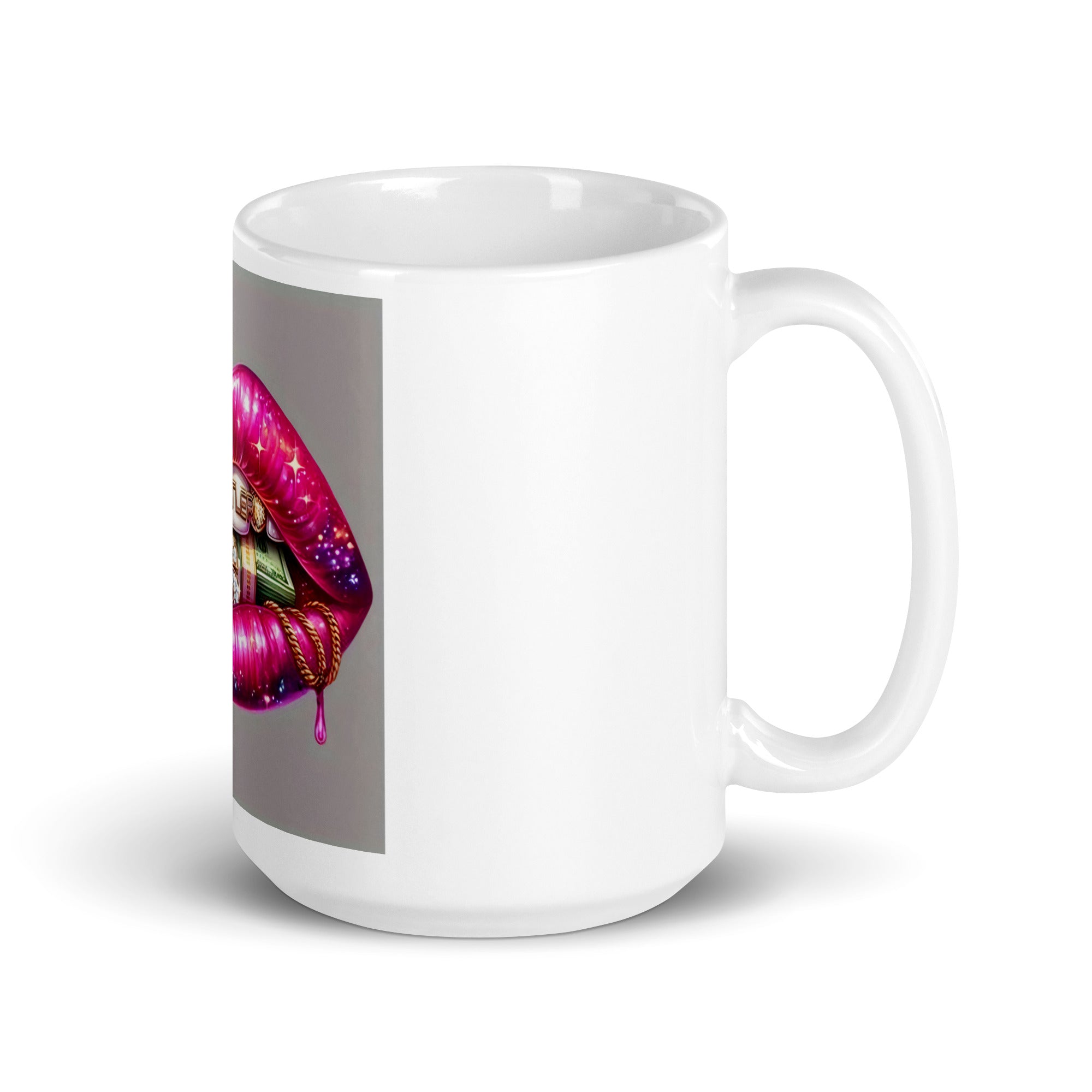 Mug Blanc Brillant - Tableau Motivation - Mentset