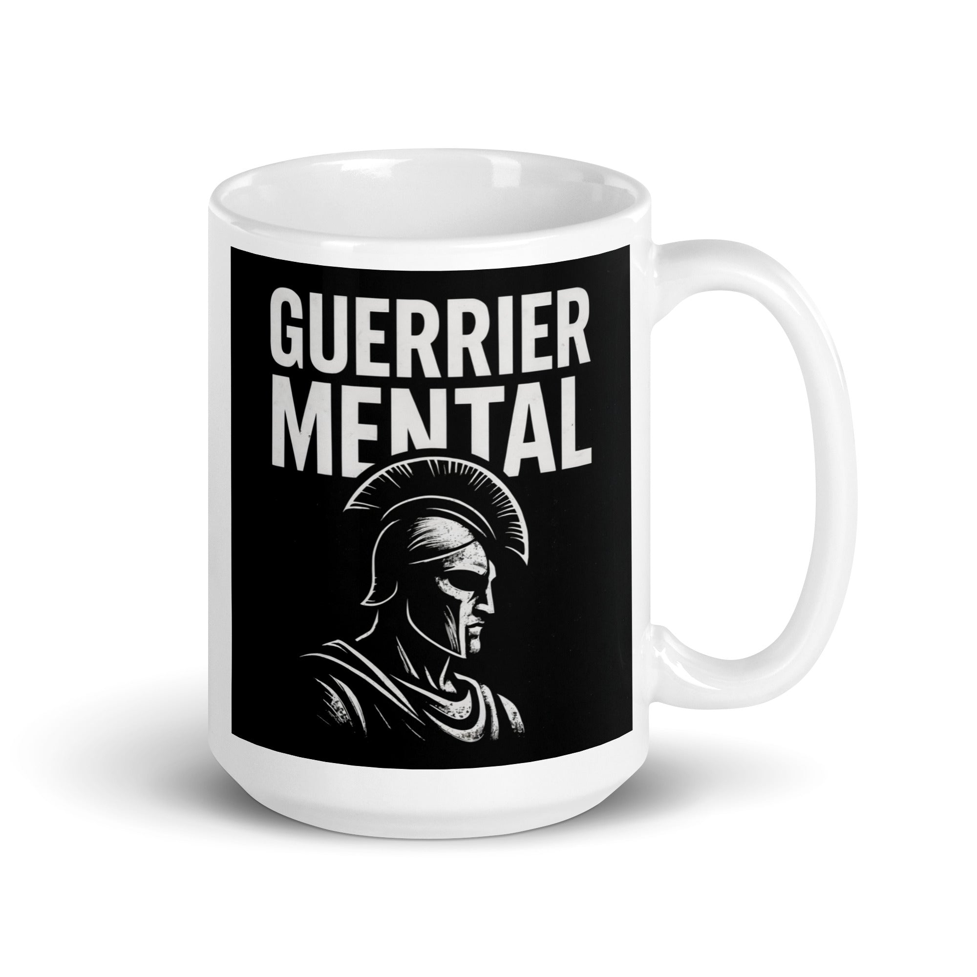 Mug "GUERRIER MENTAL" - Tableau Motivation - Mentset