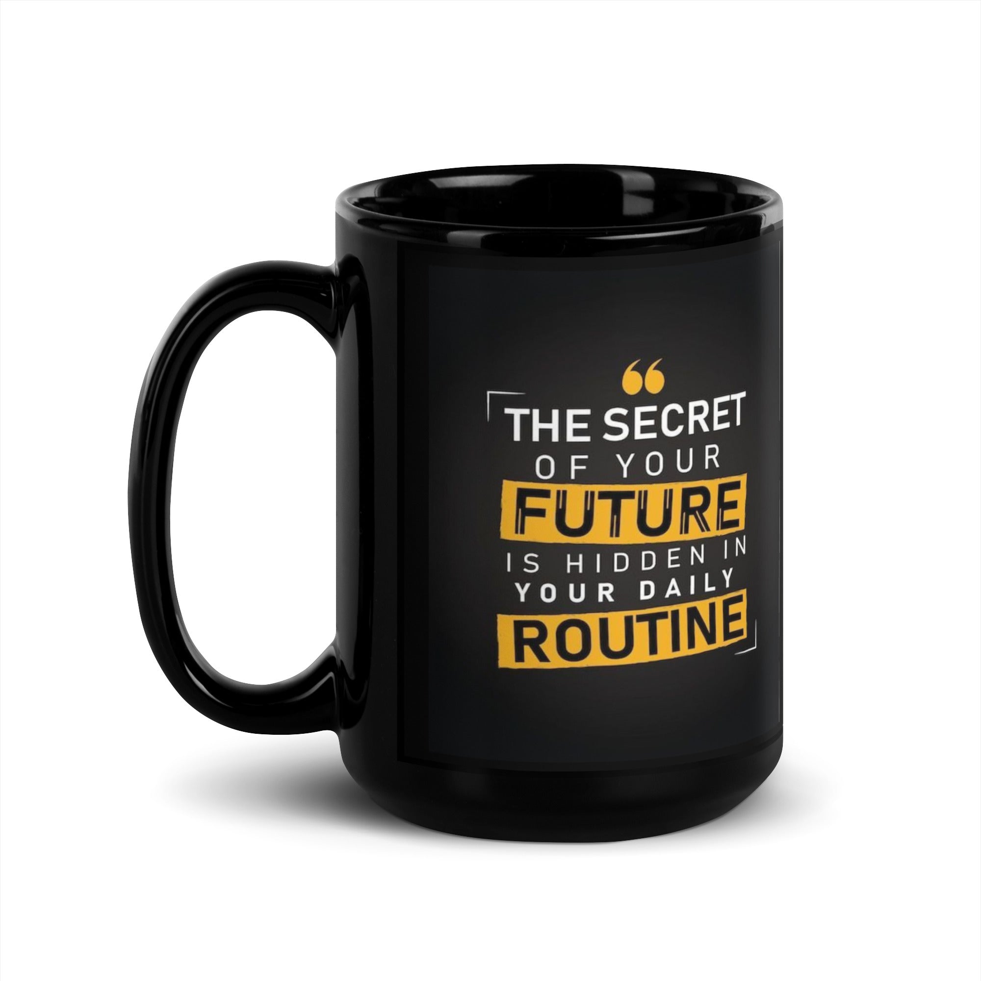 Mug "Le Secret de Votre Avenir" – Discipline et succès à chaque gorgée - Tableau Motivation - Mentset