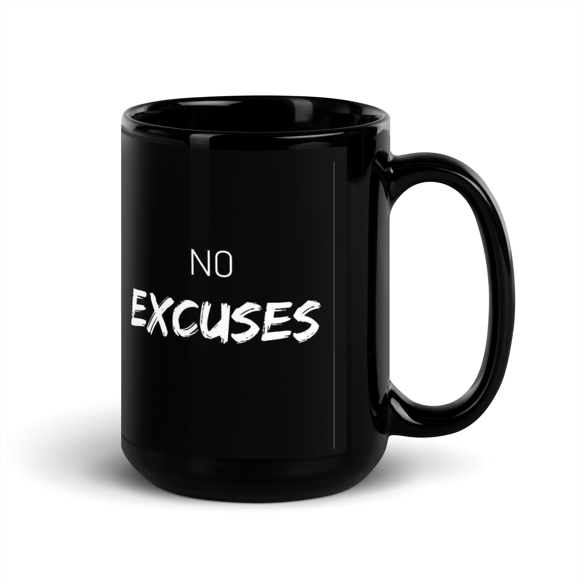 Mug "No Excuses" – La motivation à chaque gorgée - Tableau Motivation - Mentset