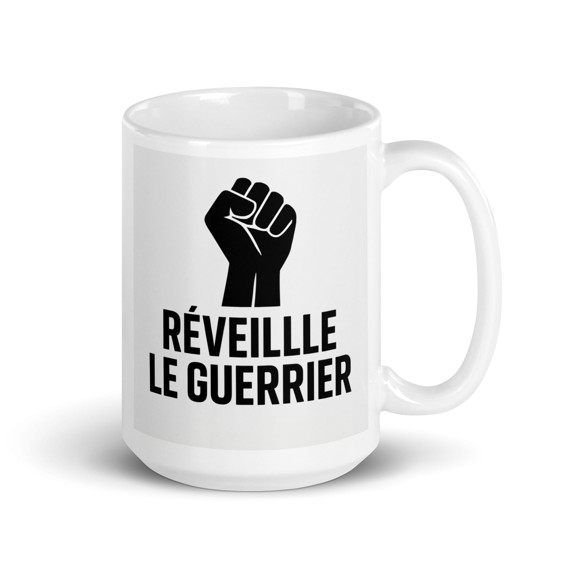 Mug "RÉVEILLE LE GUERRIER" - Tableau Motivation - Mentset