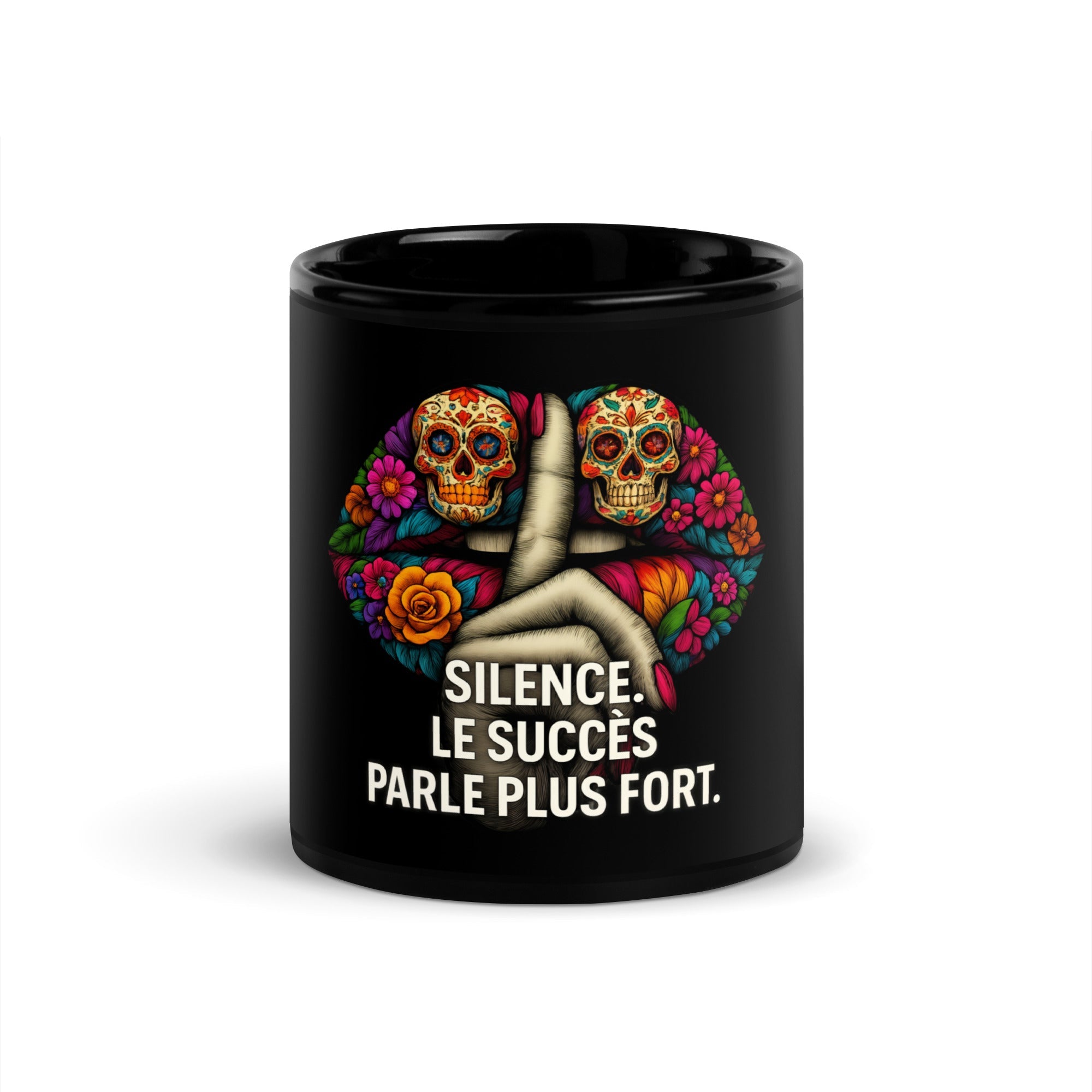 Mug "Silence. Le succès parle plus fort." – Édition Limitée - Tableau Motivation - Mentset