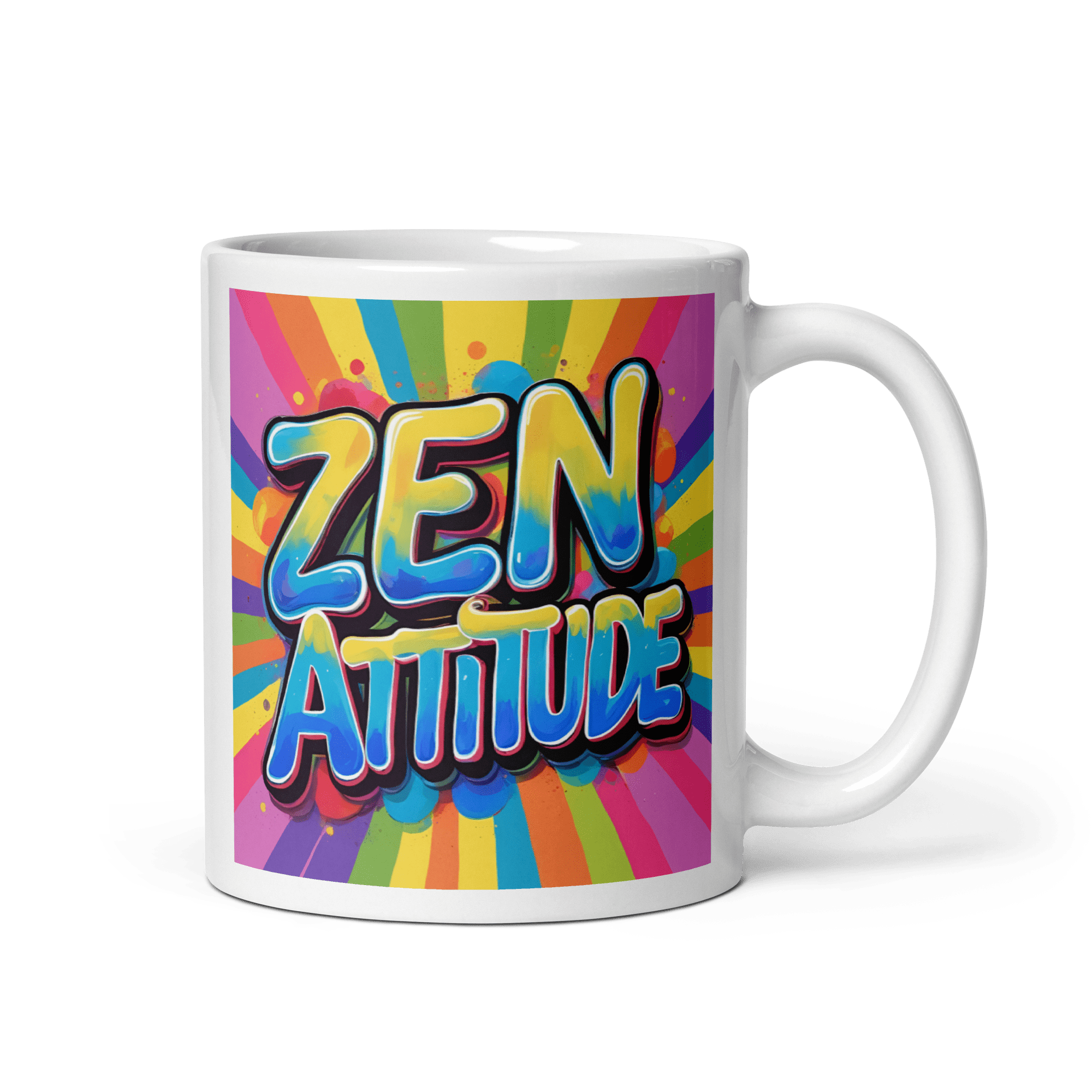 Mug "Zen Attitude" - Tableau Motivation - Mentset