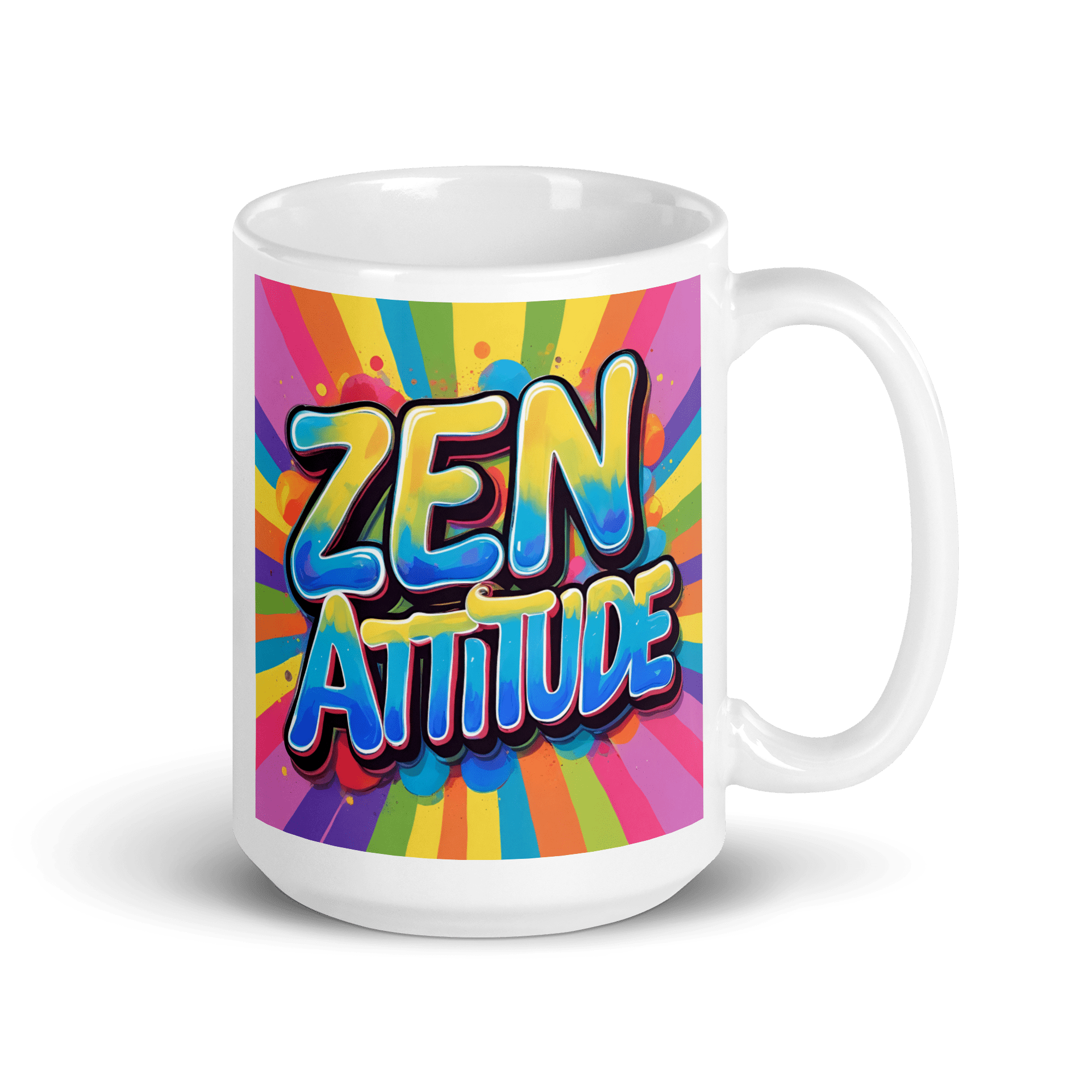 Mug "Zen Attitude" - Tableau Motivation - Mentset