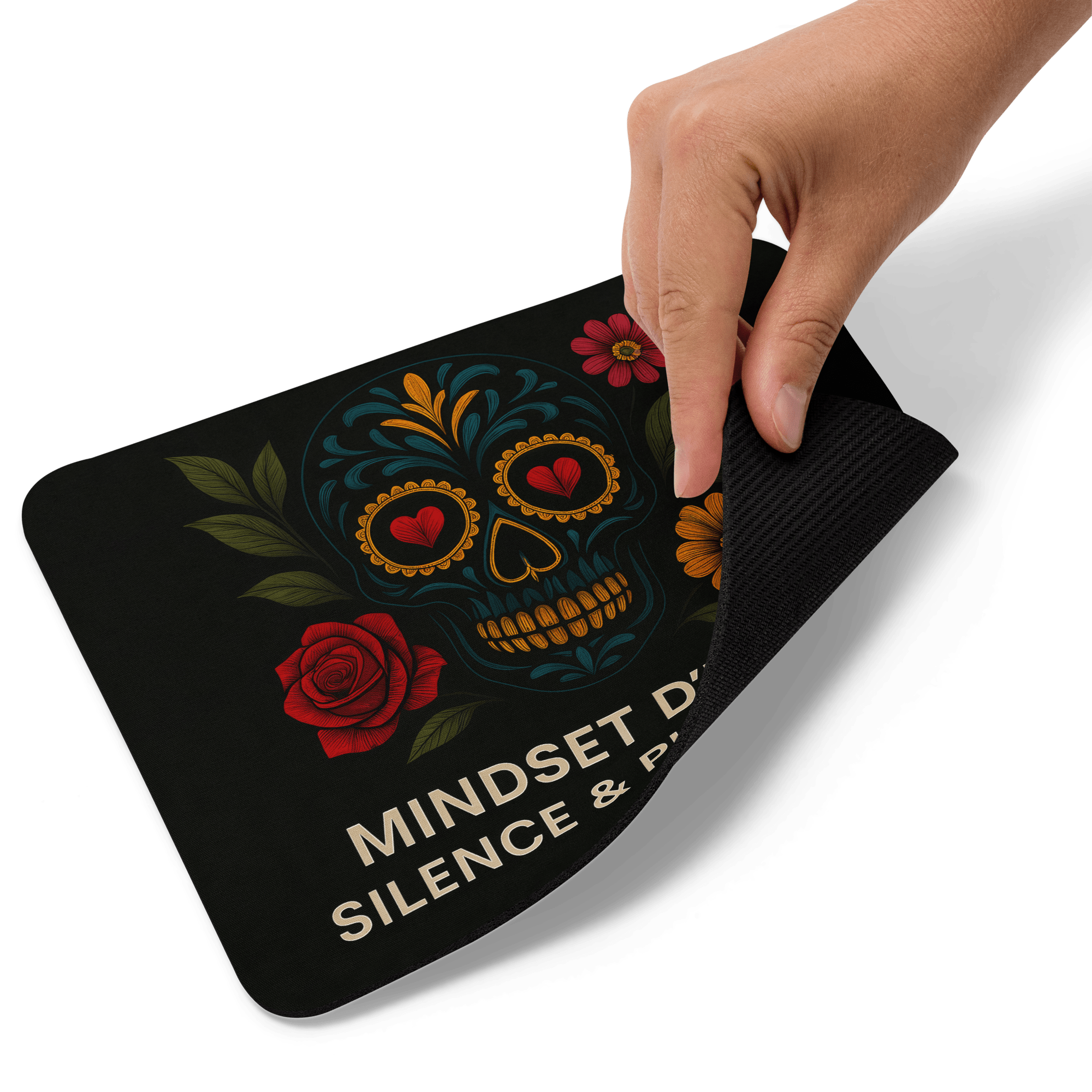 Tapis de souris "Mindset d’élite – Silence & Puissance" - Tableau Motivation - Mentset