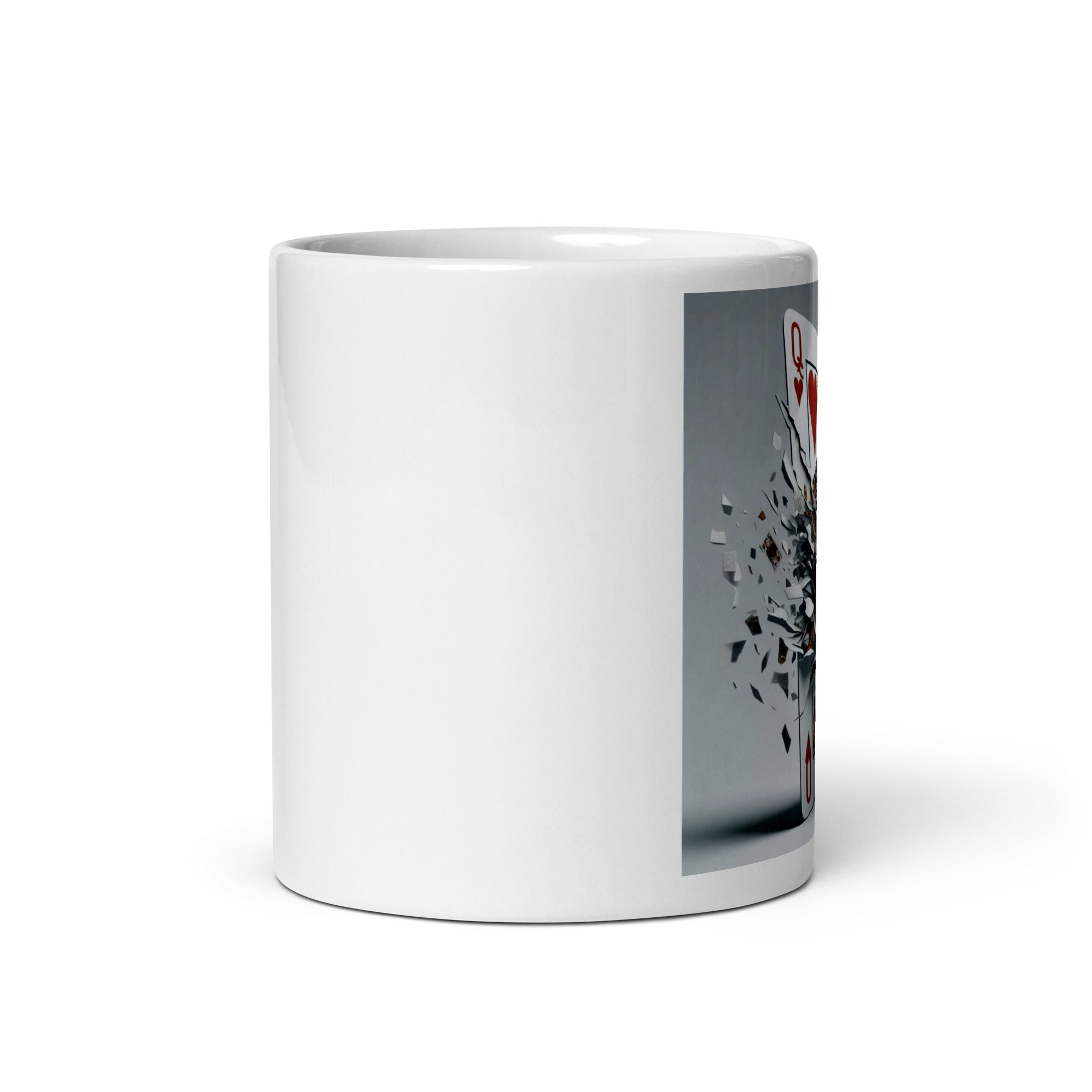 Tasse “Queen Power” – Reine de cœur, force et liberté - Tableau Motivation - Mentset