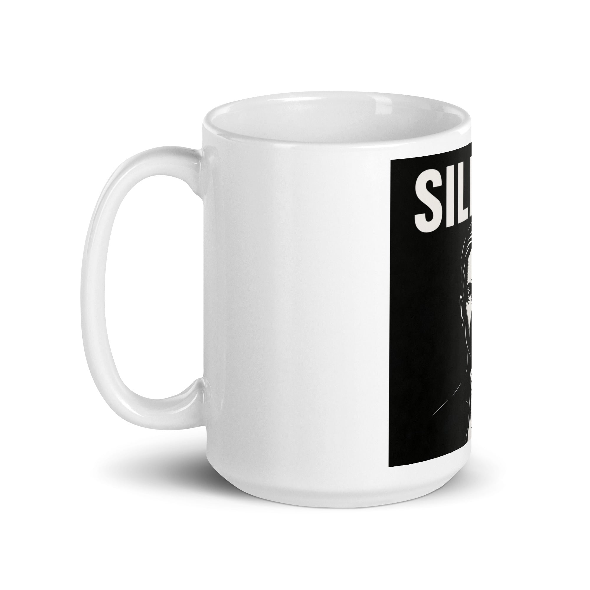 Tasse "SILENCE" – Puissance intérieure, élégance extérieure - Tableau Motivation - Mentset