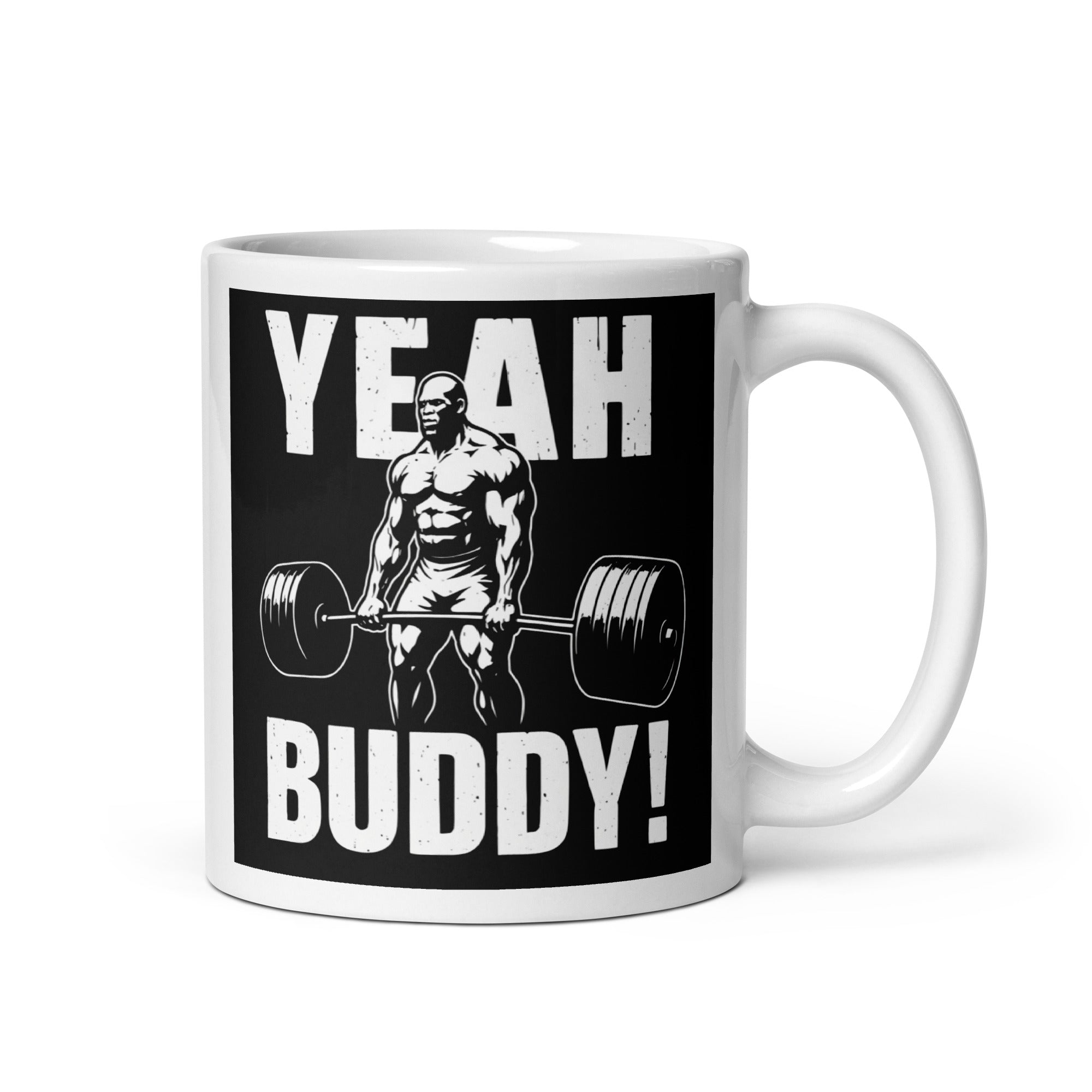 Tasse "YEAH BUDDY!" – Hommage à Ronnie Coleman - Tableau Motivation - Mentset