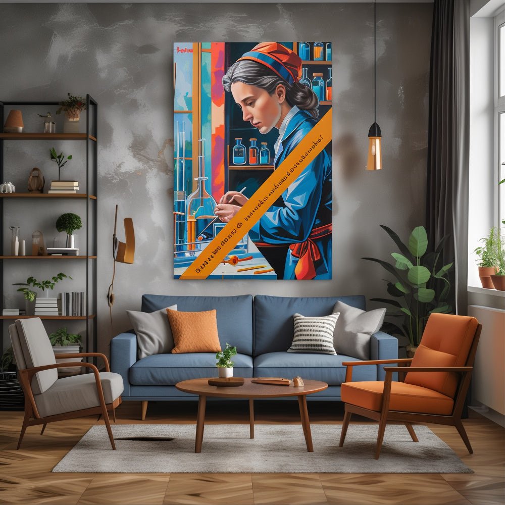 Toile "Marie Curie – Comprendre le monde" - Tableau Motivation - Mentset