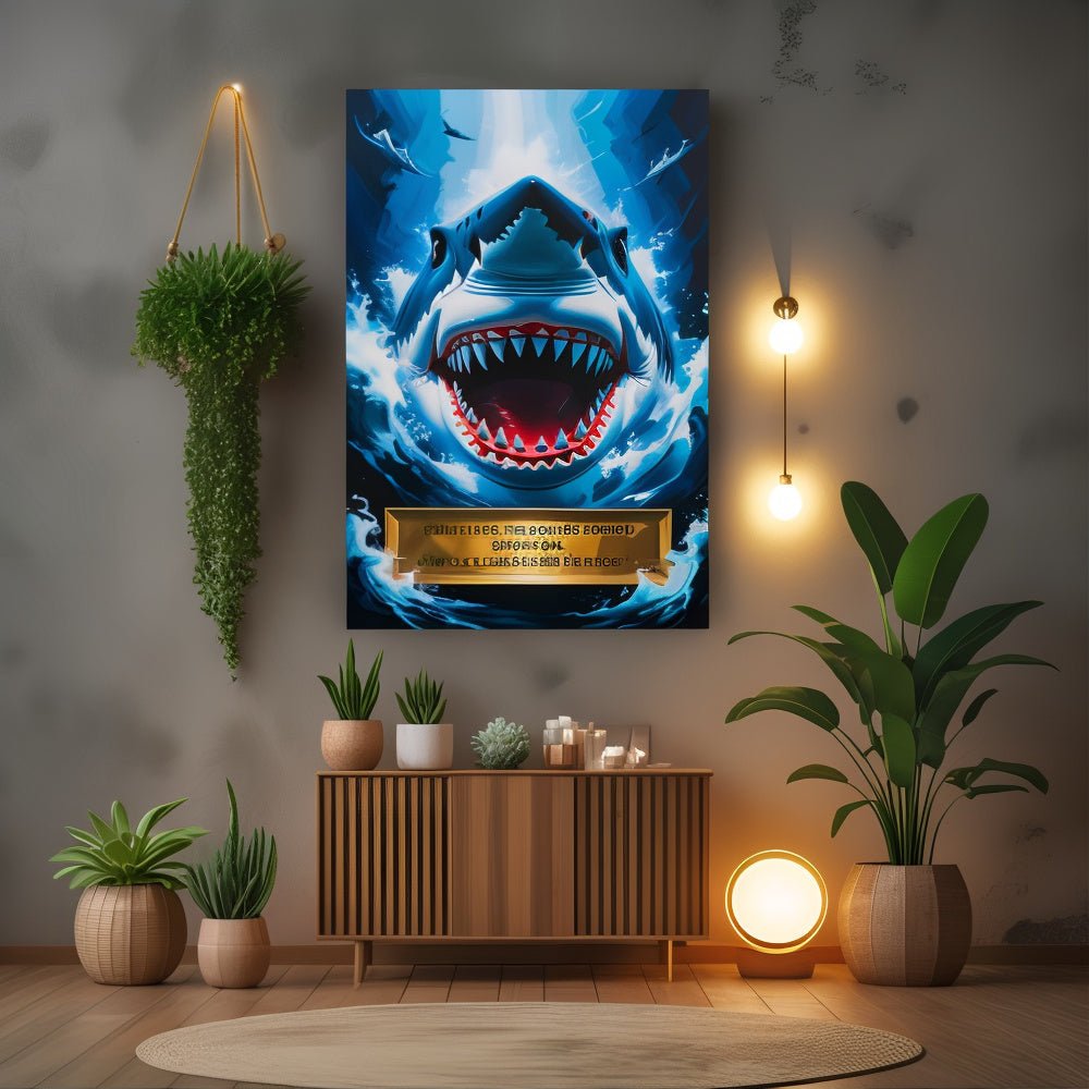 Toile requin – constance - Tableau Motivation - Mentset