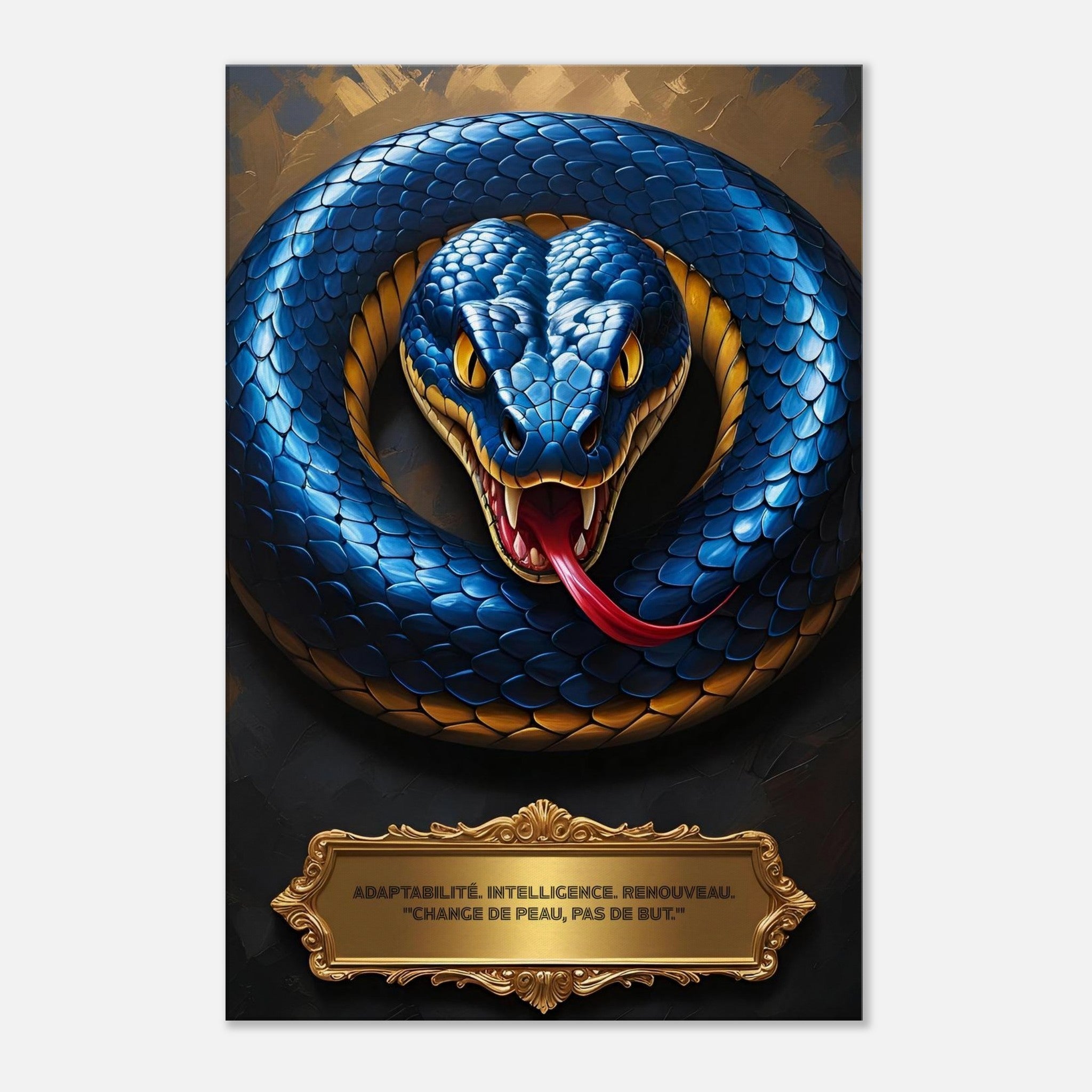 Toile serpent – adaptation - Tableau Motivation - Mentset