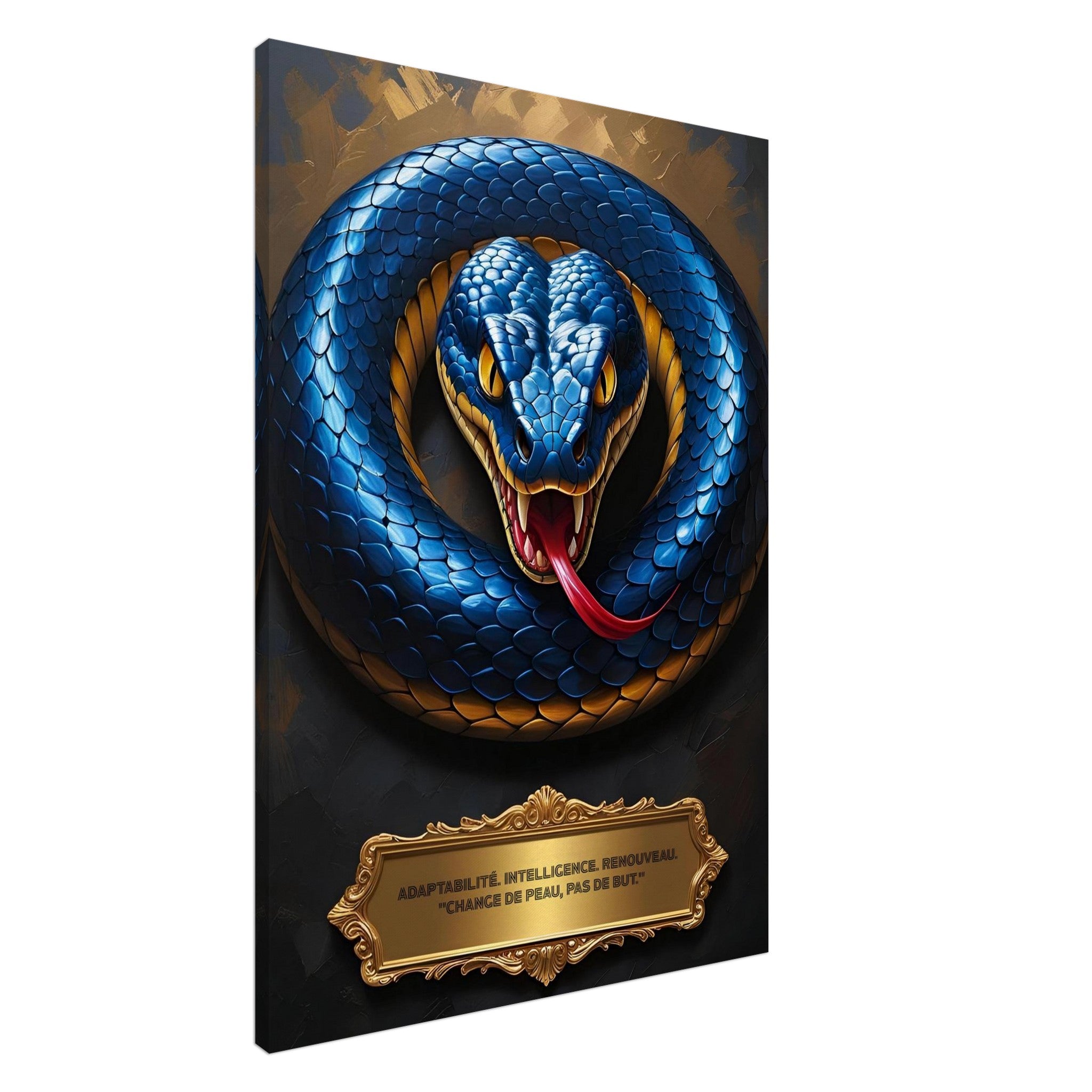 Toile serpent – adaptation - Tableau Motivation - Mentset
